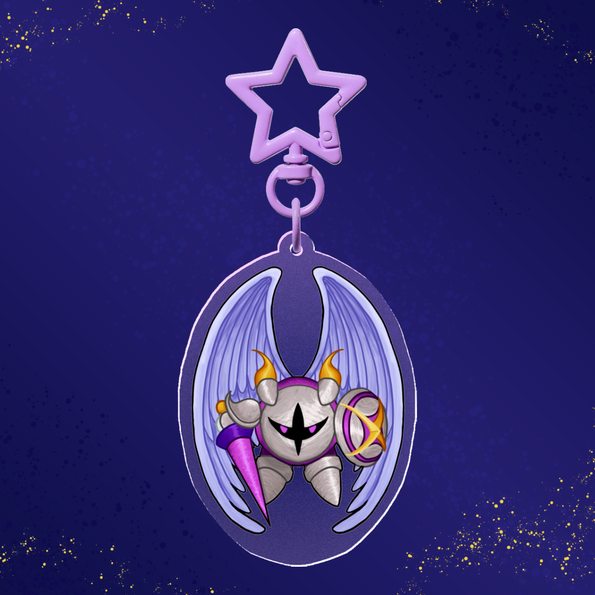 [Poyo] Galactic Knight ~ Acrylic Keychain