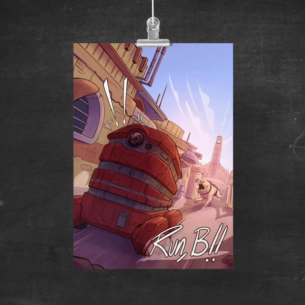 Run B, Run! - A5 Print