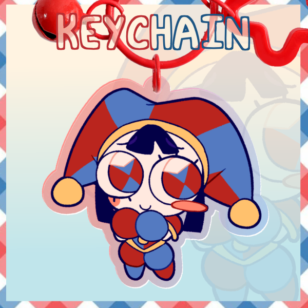 Pomni Keychain