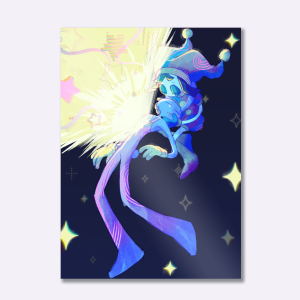 Starry Funnybunny Print