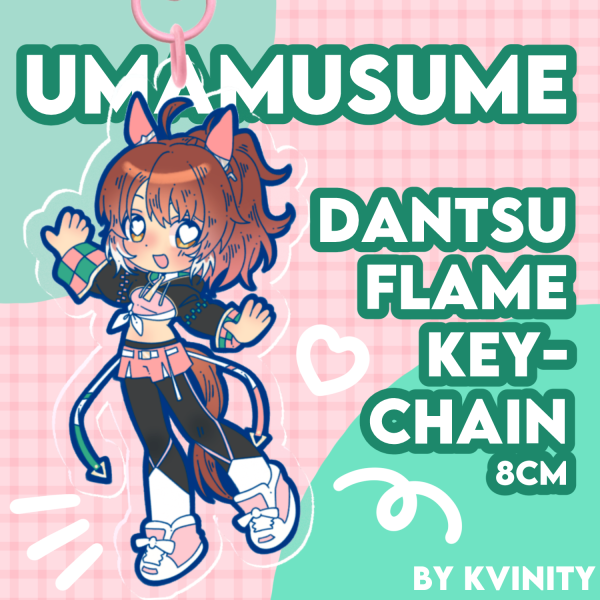 Umamusume - Dantsu Flame Keychain