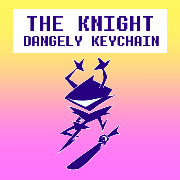 Roaring Knight Dangely Keychain