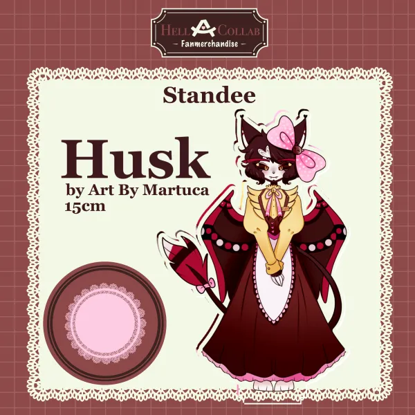 Husk standee || Maid Cafe Hell-a-collab
