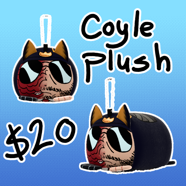 Leland Coyle Mochikororin Plush Keychains | OUTLAST TRIALS