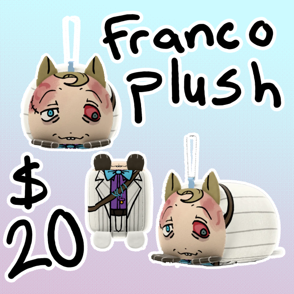Franco Barbi Mochikororin Plush Keychains | OUTLAST