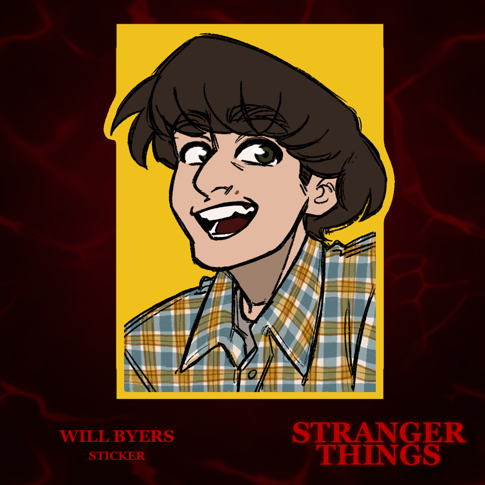 Will Byers - Glossy Sticker