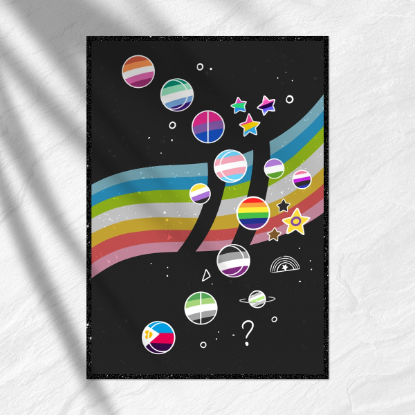 Cosmic Pride - Art Board