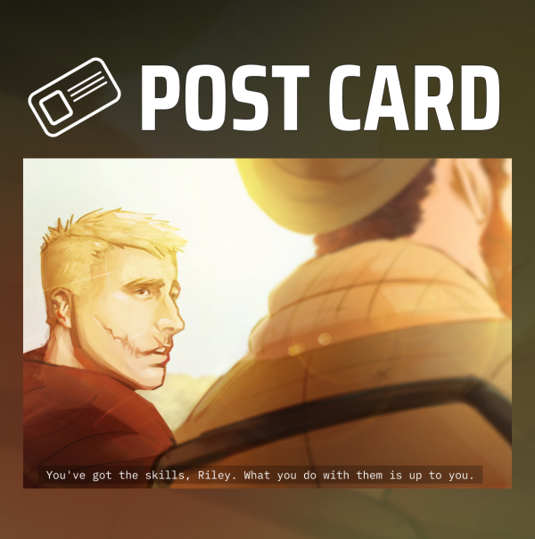 [Ghost x Price] "the talk" postcard