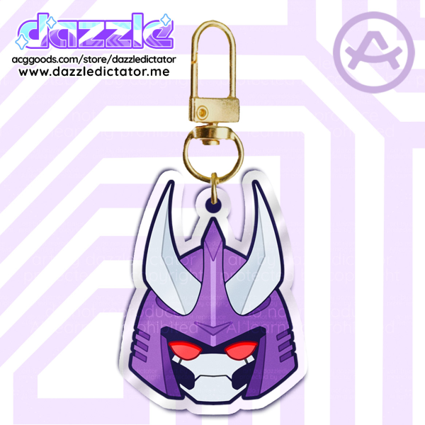 MTMTE Cyclonus  Acrylic Keychains