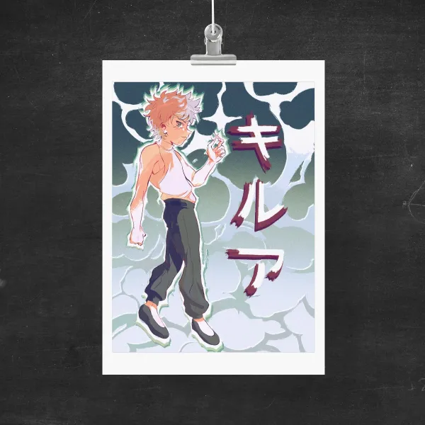Killua Katakana Print