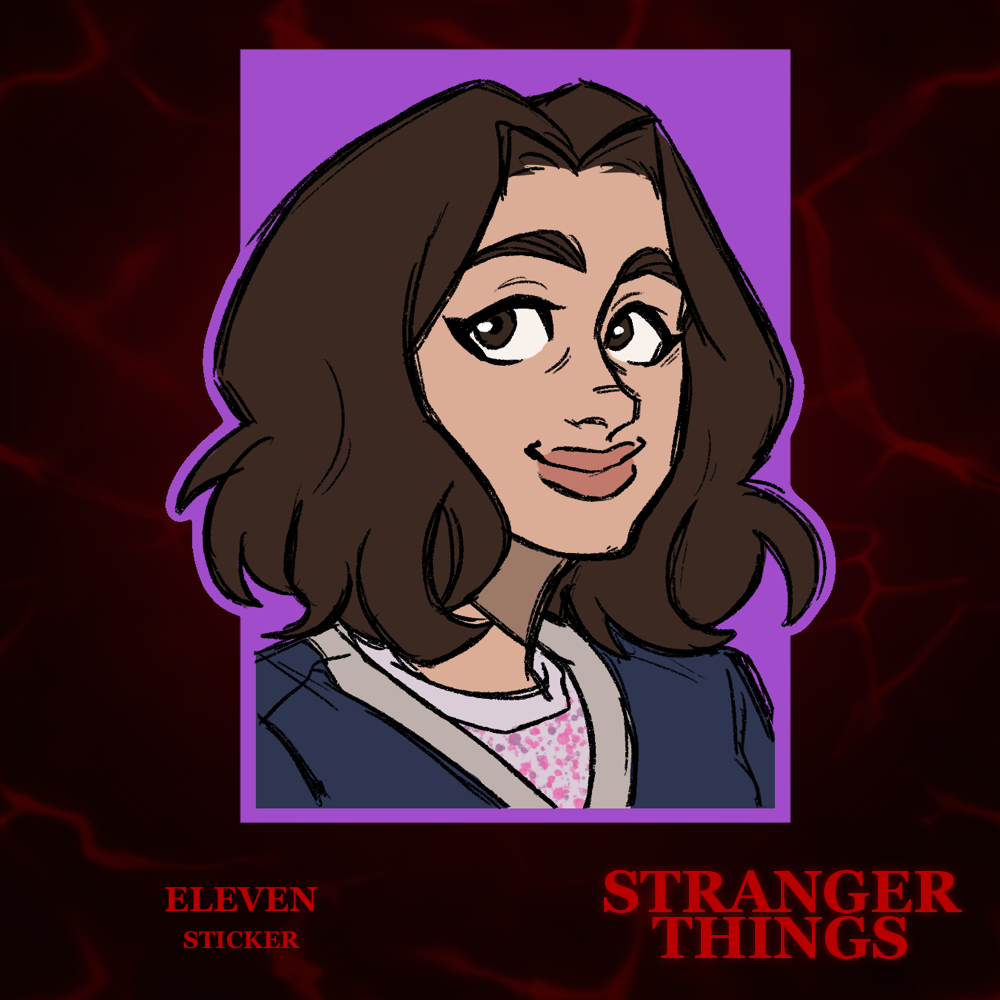 El - Glossy Sticker