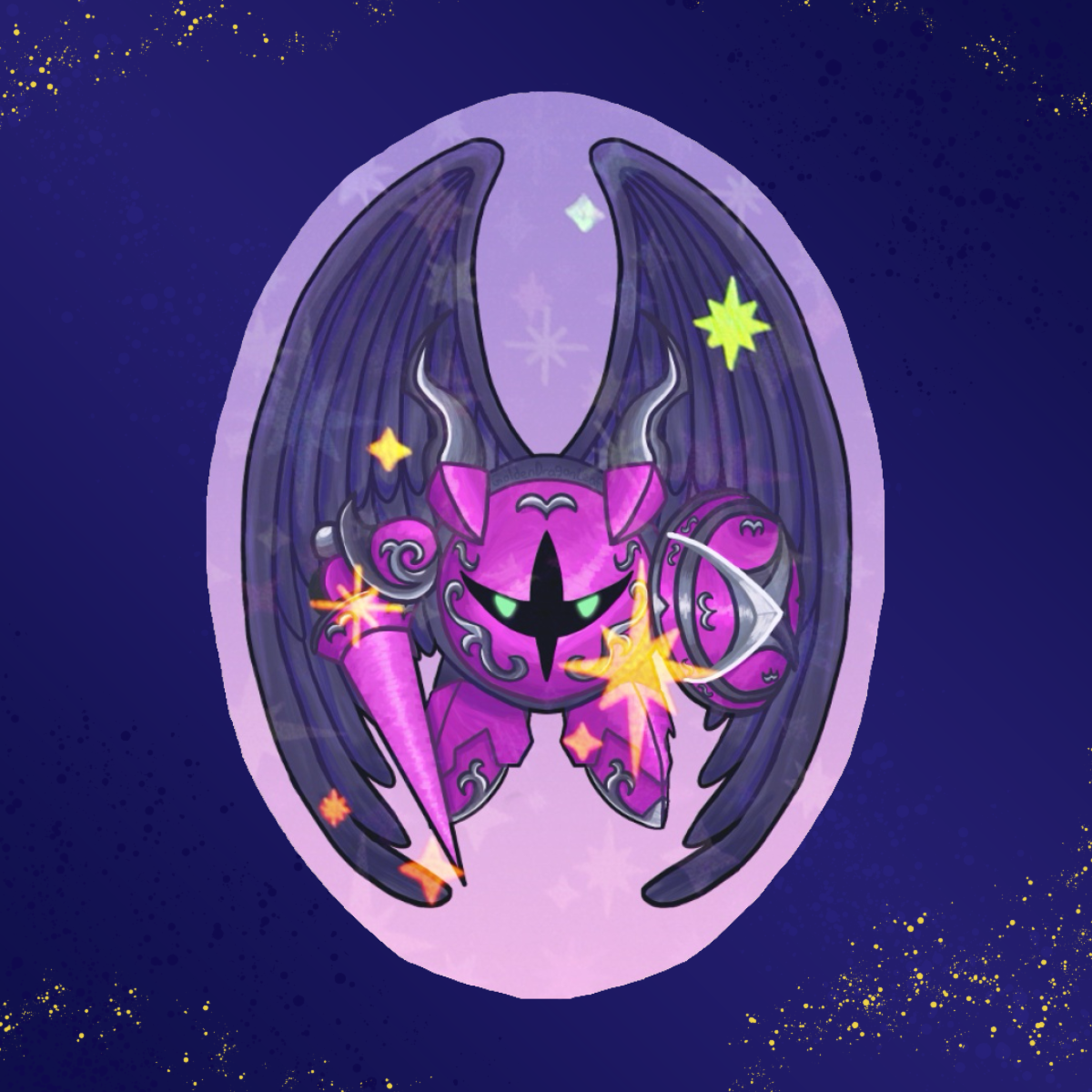 [Poyo] Aeon Hero (Dark) ~ Sticker
