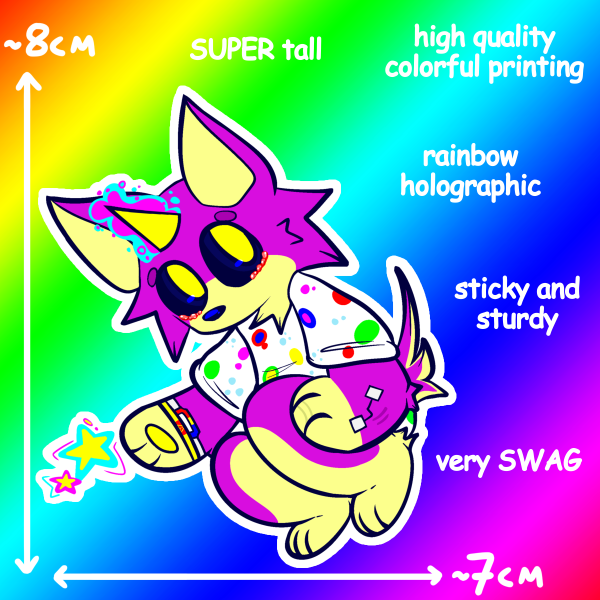 Uni Cornelius Furry Sticker [SparkleCare Hospital]