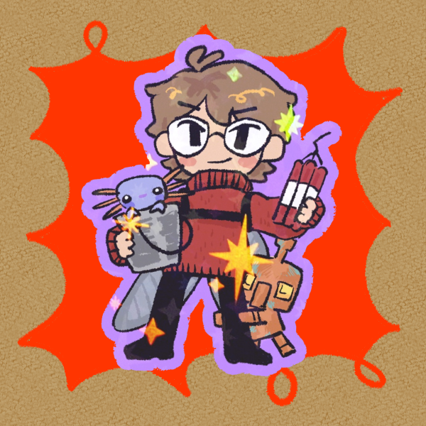 Hermitcraft Season 11 Grian Sticker