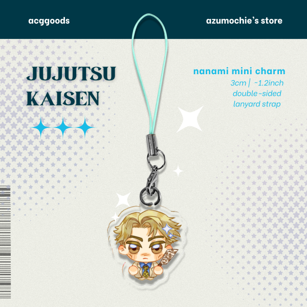 Nanami Jujutsu Kaisen JJK Mini Charm