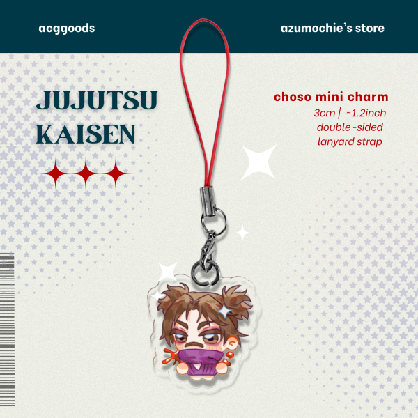 Choso Jujutsu Kaisen JJK Mini Charm