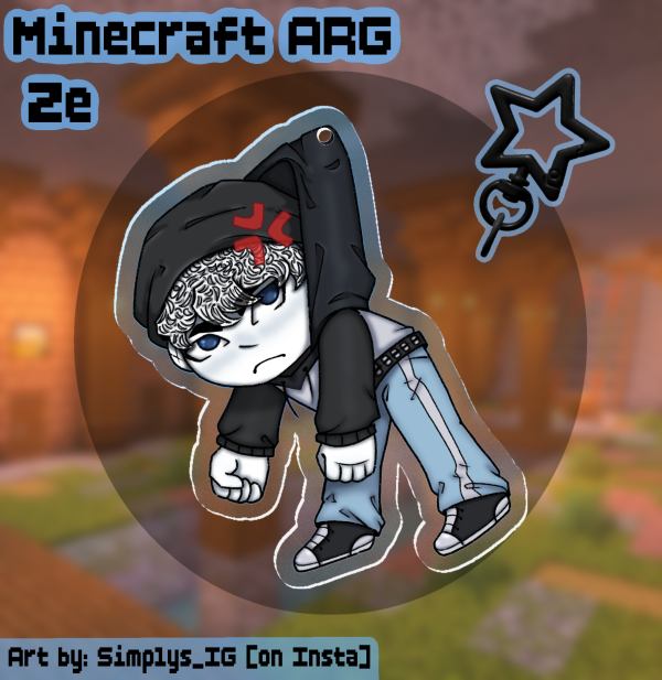 Ze Zabooboo3 || A ReGect ARG || Acrylic Keychain