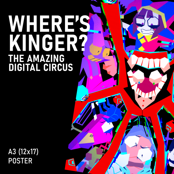 WHERE'S KINGER? | TADC EP 8 | A3 Poster