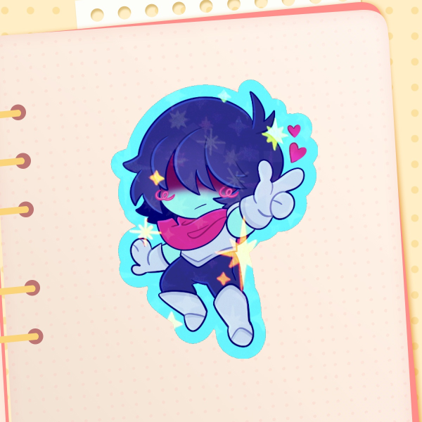 Kris Dreemur - Colored Edge Sticker