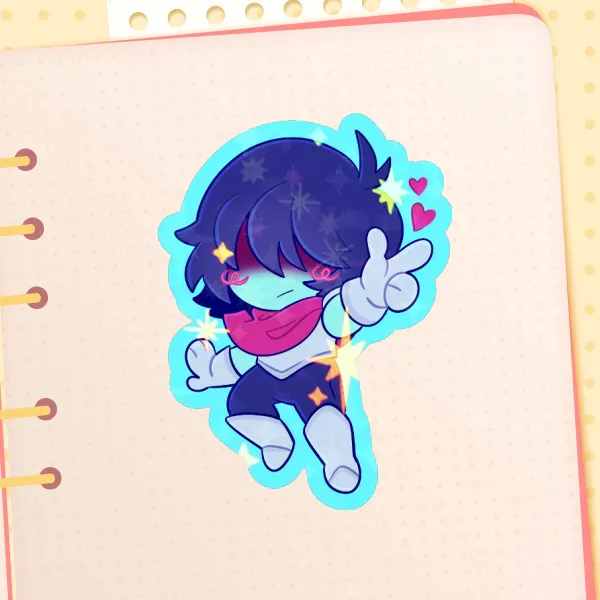 Kris Dreemur - Colored Edge Sticker