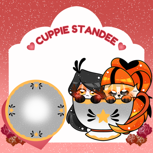 Goldie x Salina || Standee || HellaCuppie Series