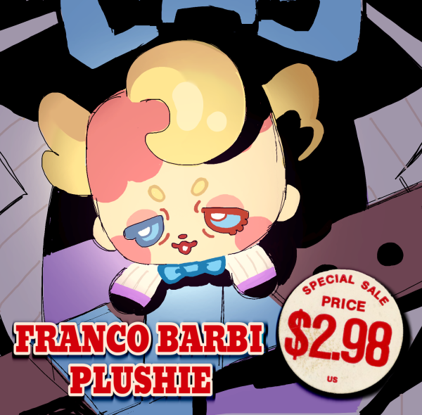 Plushie Franco Barbi
