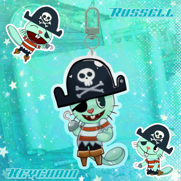 [Happy Tree Friends] Russell Keychain