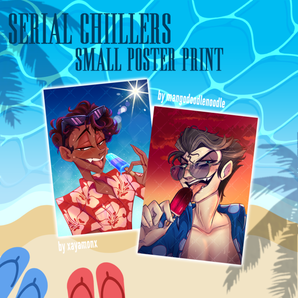 Serial Chiller Vincent | A5 Print