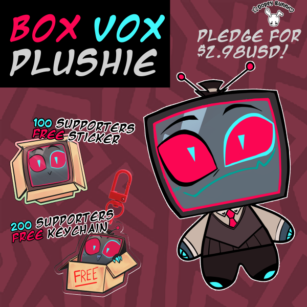 CRT box vox plushie