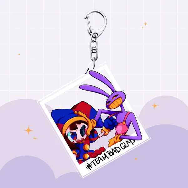 Team Bad Guys Acrylic Keychain