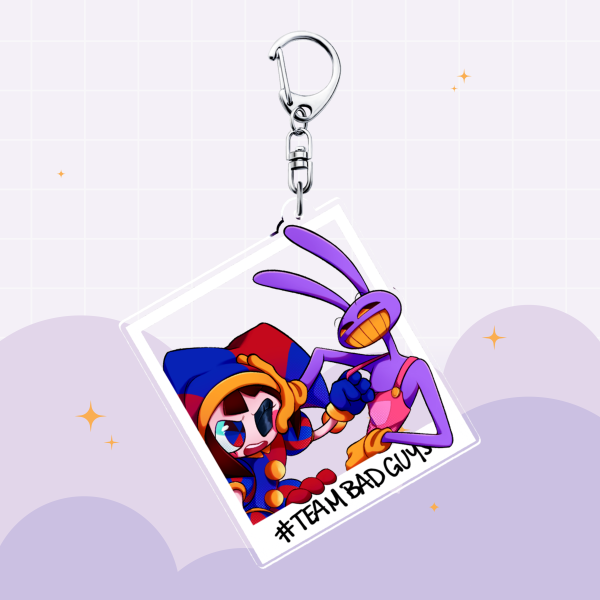 Team Bad Guys Acrylic Keychain