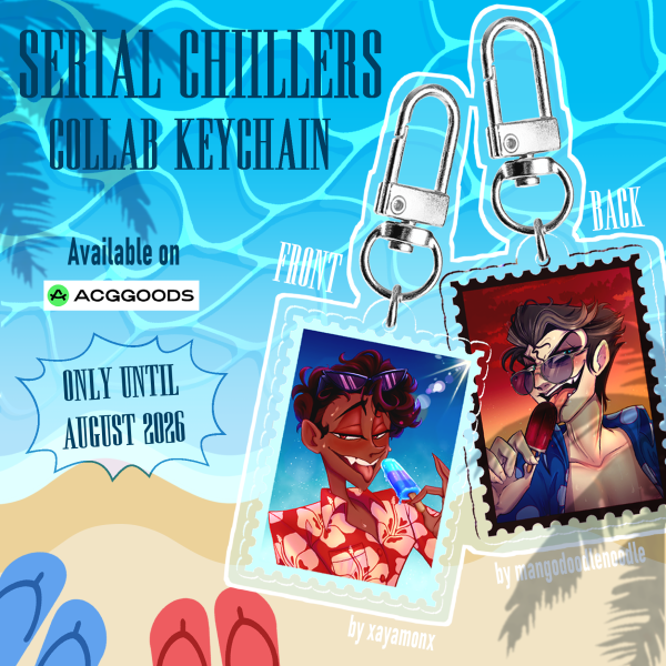 Serial Chillers Limited Collab | Clear Acrylic Keychain