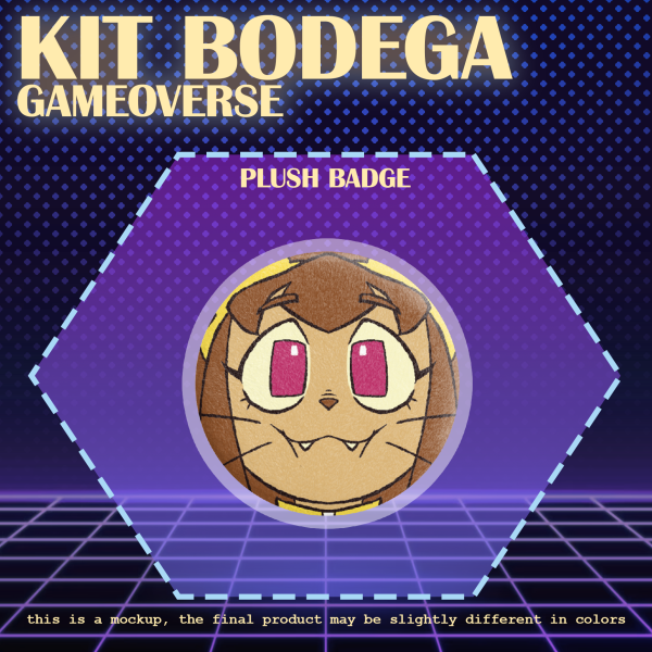 Kit Plush Badge