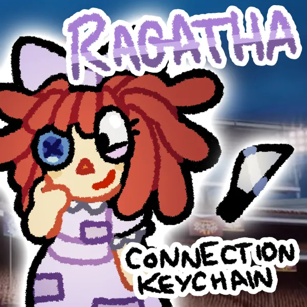 RAGATHA connection keychain