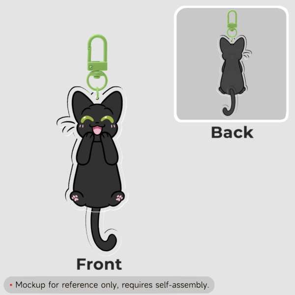 Kiwi tail-wagging Keychain