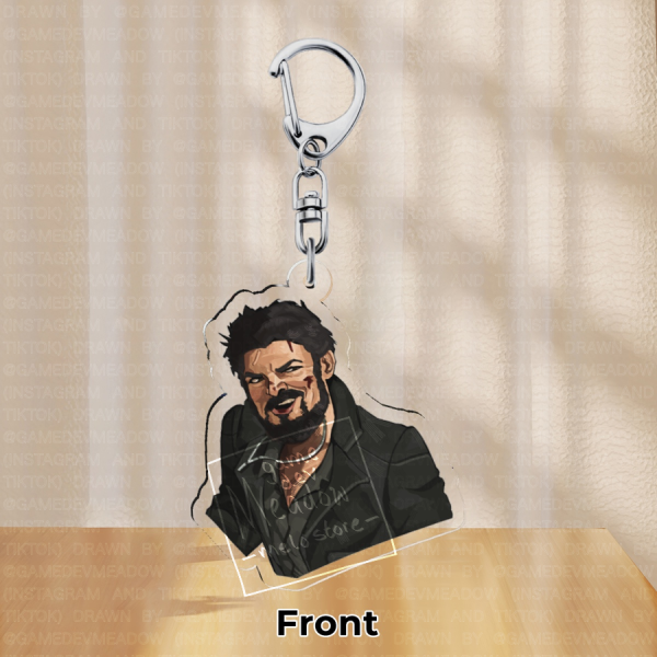 Billy Butcher The Boys Fan Art - Season 1 Redraw - Acrylic Keychain