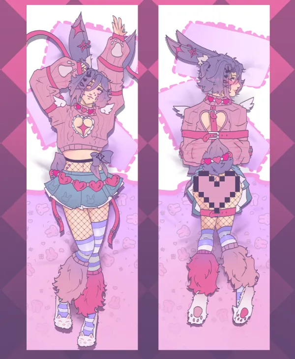 Yandere_Lix  Body Pillowcase - 19.7"x63"(50x160cm)