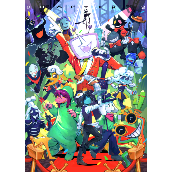 Deltarune Chapter 3 LARGE PRINT