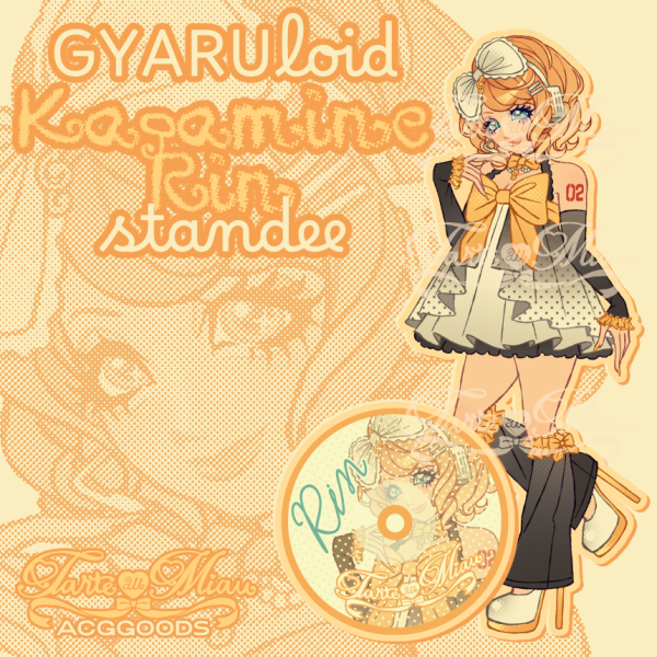 GYARUloid ♪ Rin CD Standee