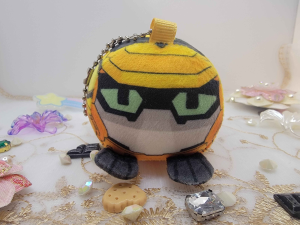 Glober Metal Cardbot | MCB S2 | Mochikororin Plush Keychains