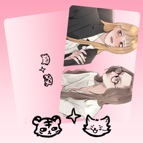 Enemies With Benefits Holographic Photocards