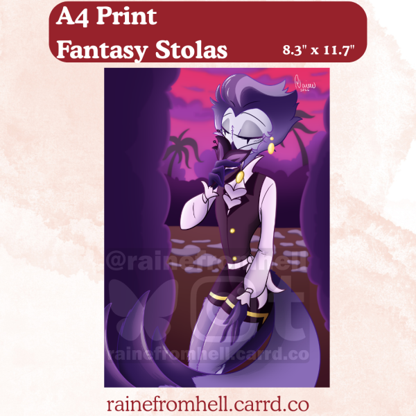 [A4 Print] Fantasy Stolas