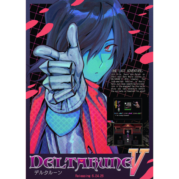 Deltarune Chapter 5 LARGE PRINT