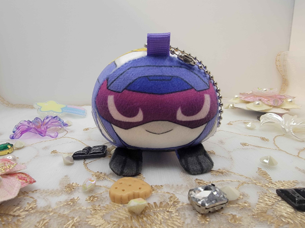 Bluecop Metal Cardbot | MCB S1 | Mochikororin Plush Keychains