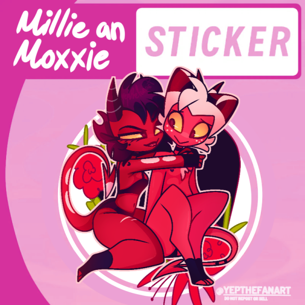 MILLIE AND MOXXIE STICKER