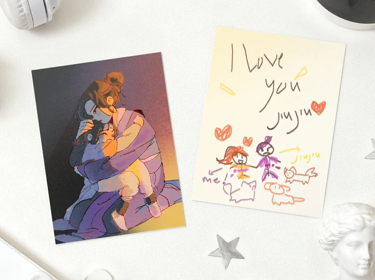 I Love You Jiujiu Photocard