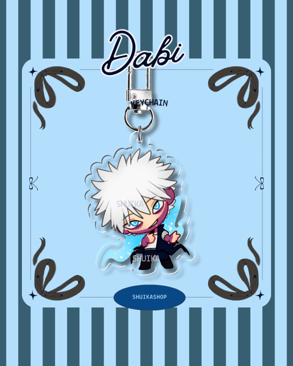 DABI  MY HERO ACADEMIA MHA Clear Acrylic Keychains