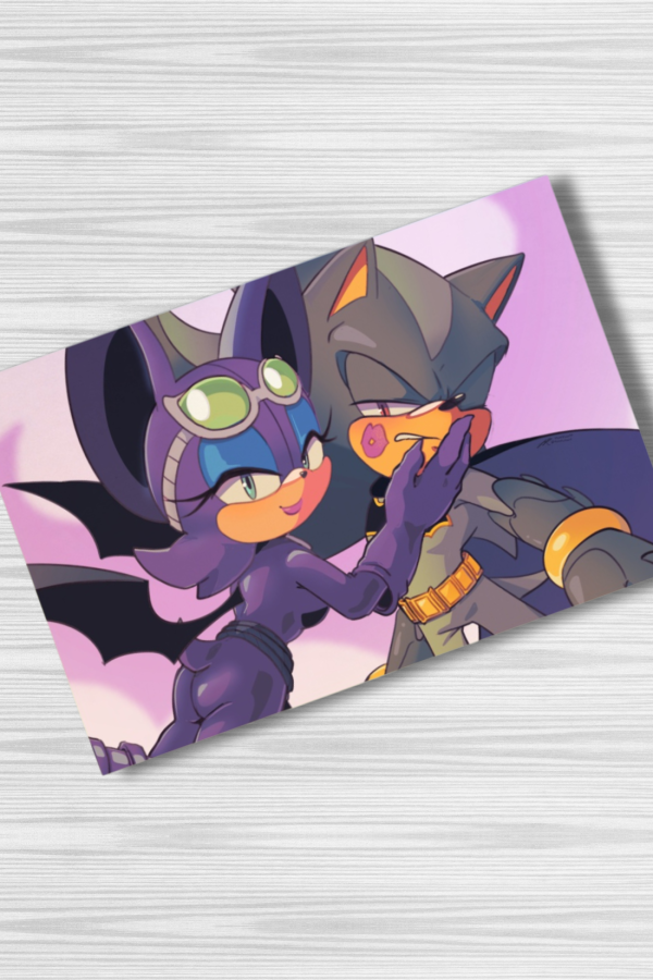 Bat x Cat Shadouge Postcard