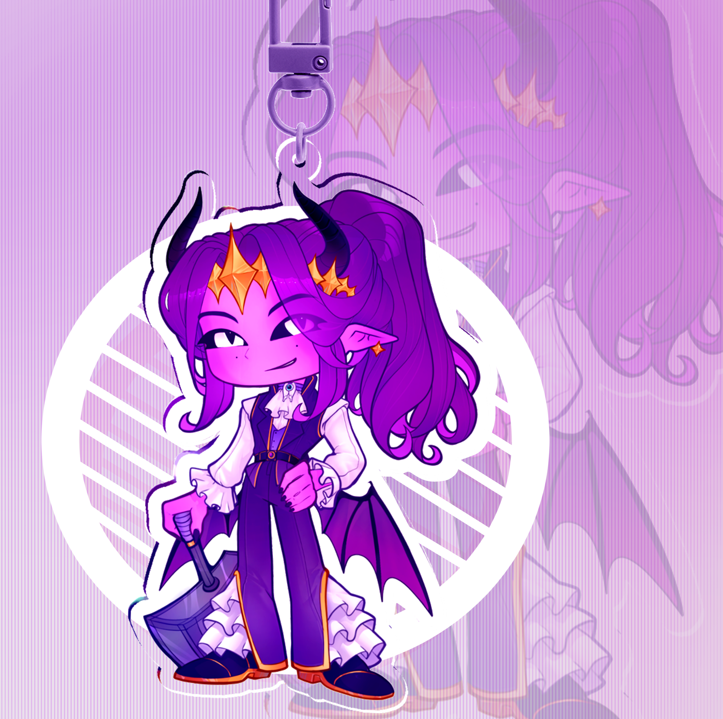 Wemmbu Acrylic Keychain