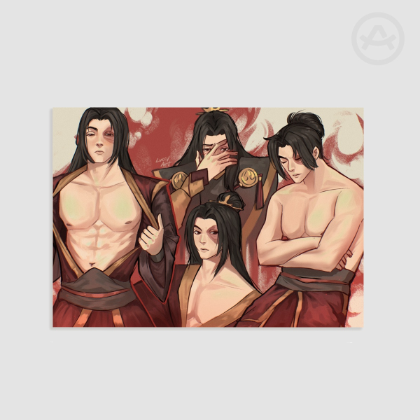 Adult Zuko Poster Printing